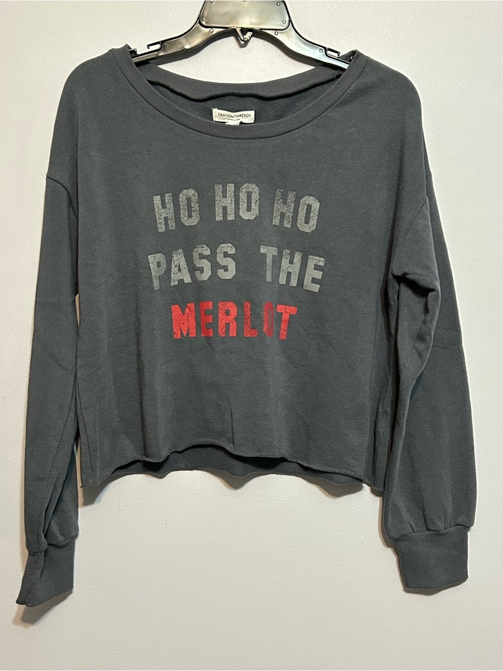 Grayson Threads cut off sweatshirt
